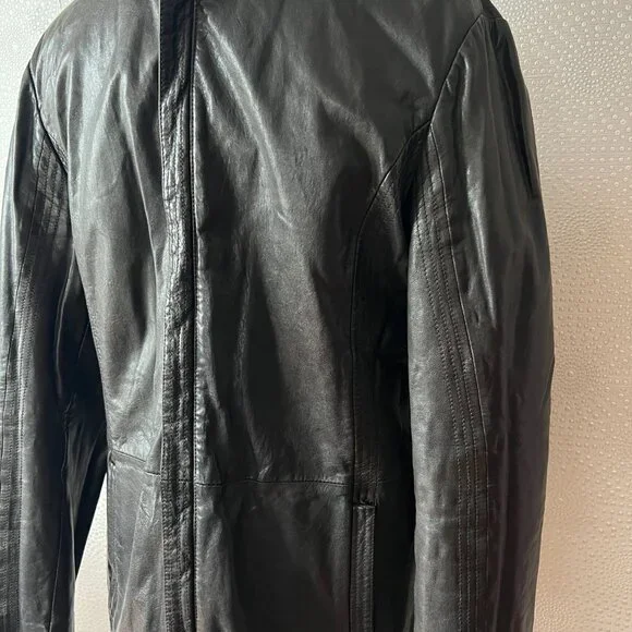 Armani Collezioni Mens Black Full Zip Bomber Jacket reversible Outfit Set